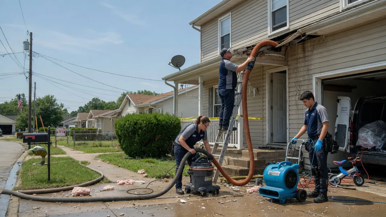 Water Damage Restoration in Morral, OH near me